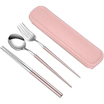 Amazon | OUNONA カトラリーセット 携帯用 弁当用 食器 セット